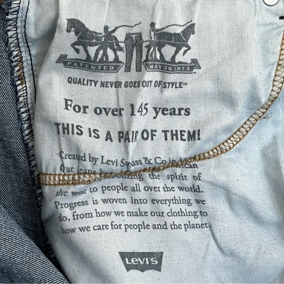 Men’s Levi’s 505 Medium Wash Jeans Size 34x30 Outdoors Utility - Picture 4 of 14